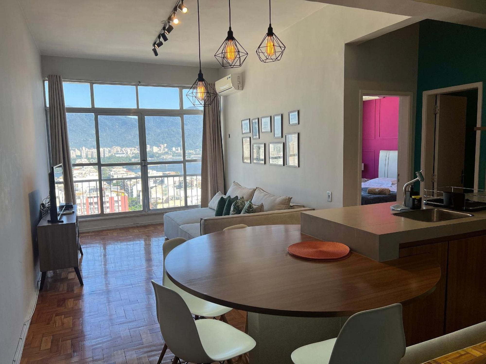 Mar, Lagoa, Vista Incrivel Em Ipanema 리오데자네이루 외부 사진